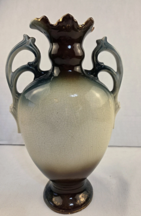 Vintage Decorative Vase with Handles, Made in England